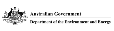 Department of the Environment and Energy logo